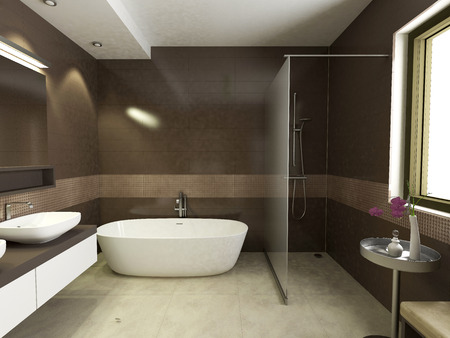 Badkamer modern royalty vrije foto s plaatjes beelden en stock