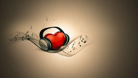 Conceptual musical background Stock Photo Conceptual musical background Stock Photo